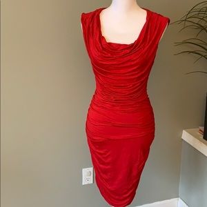 Red dress